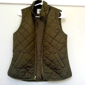 Old Navy Olive Green Vest- Size Small